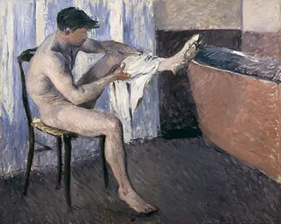 Man Drying his Leg Gustave Caillebotte